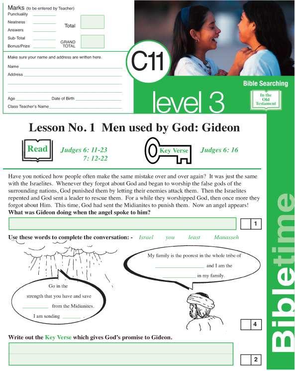 Bibletime Lessons Level 3 PBS