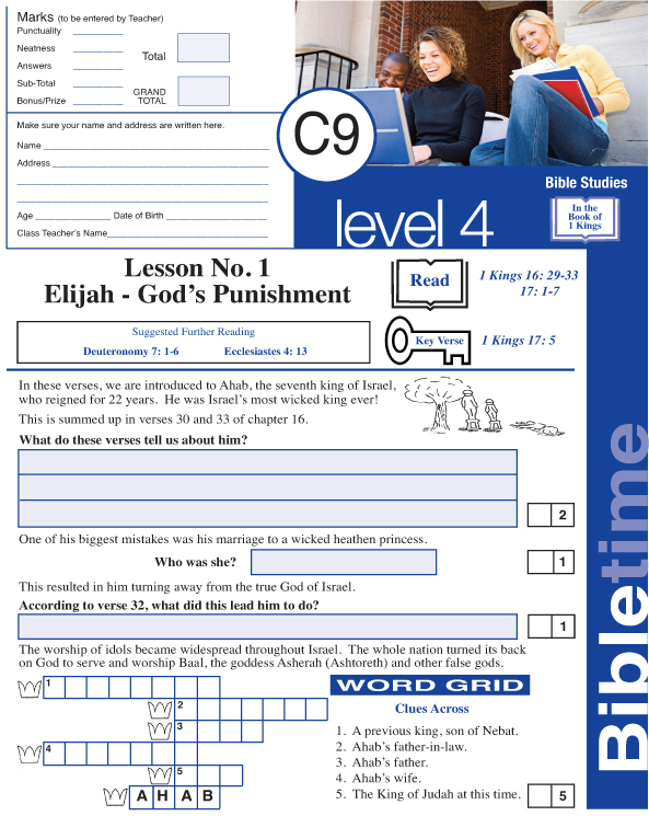 Bibletime Lessons Level 4 PBS